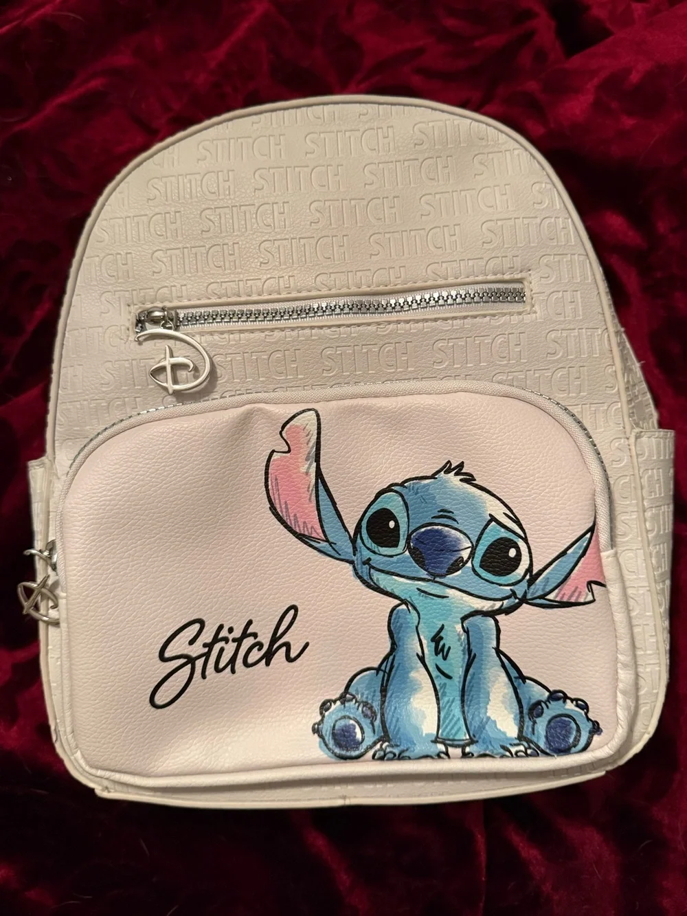 Primark Exclusive Stitch White Backpack